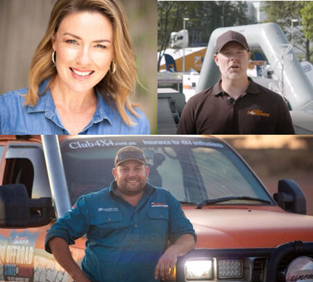 New Way Media Experienced Television Hosts New Way Media’s expert male and female TV hosts presenting caravan and 4WD lifestyle content on location